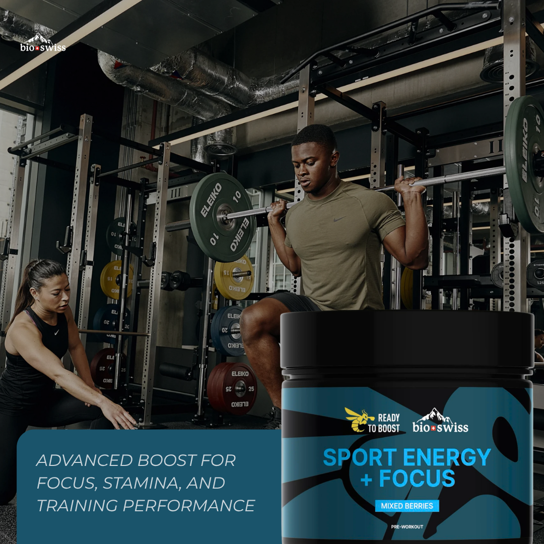 SPORT ENERGY + FOCUS - Saveur Fruits rouges mélangés 