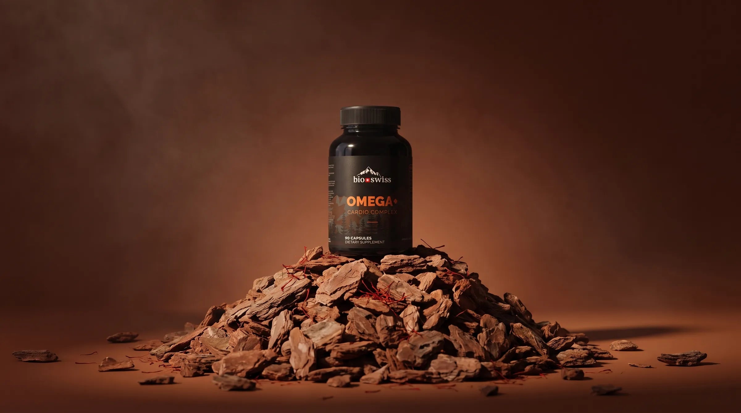 Heart & Cardio Boost on maritime pine bark